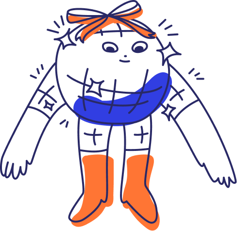 Team avatar with flowers